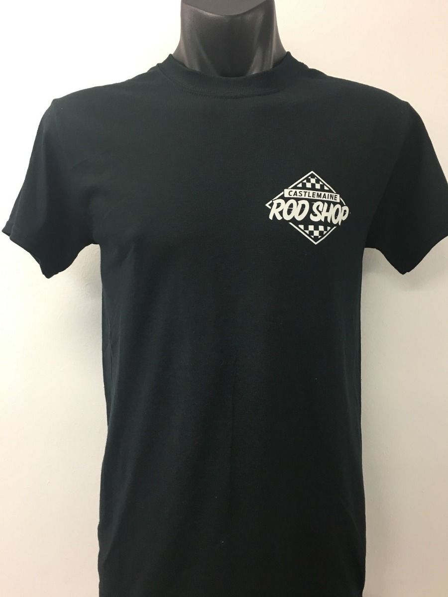 Castlemaine Rod Shop T-Shirt - Real Deal Checkered