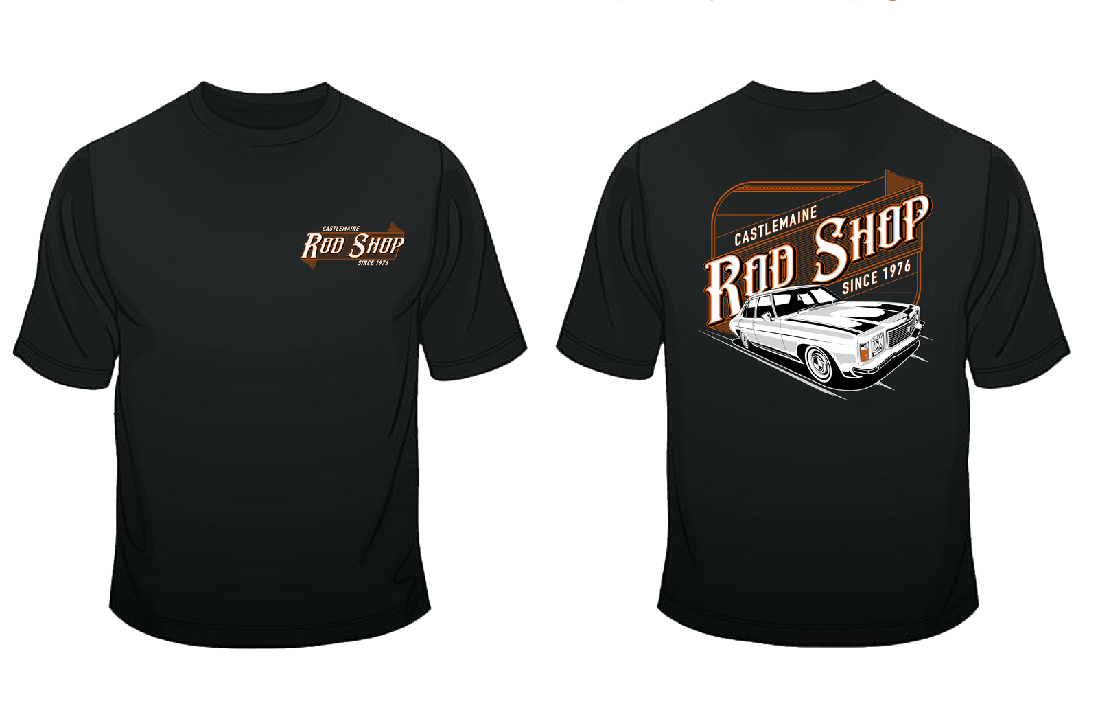 Castlemaine Rod Shop T-Shirt - HJ Holden