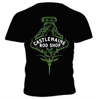 GREEN PINSTRIPE - TEE