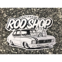 CRS REAL DEAL LC Torana Black & White - Sticker