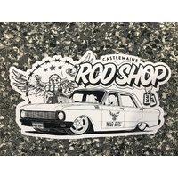 CRS WAR-BIRD XP Falcon Black & White - Sticker