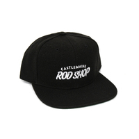 Castlemaine Rod Shop Snap Back Caps [Black]
