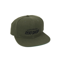 Castlemaine Rod Shop Snap Back Caps [Green]
