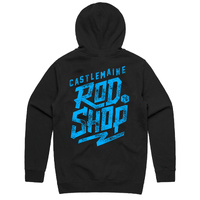 Castlemaine Rod Shop Hoodie - BLUE