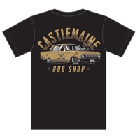 Castlemaine Rod Shop T-Shirt - WAR-BIRD XP Falcon